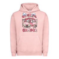 Pigment Salmon queen of the camper Urban Hoodie - MaliasSmallBusiness
