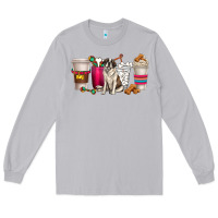 Moon Dust st. bernard dog coffee cups Long Sleeve Tee - texasbilliewilder