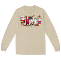 Mushroom st. bernard dog coffee cups Long Sleeve Tee - texasbilliewilder