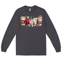 Smoke st. bernard dog coffee cups Long Sleeve Tee - texasbilliewilder