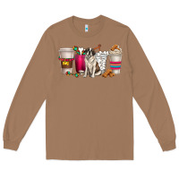 Toasted Coconut st. bernard dog coffee cups Long Sleeve Tee - texasbilliewilder