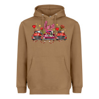Toasted Coconut valentine's day farm trucks farm animals Heavyweight Hoodie - FaDigitalArtStudio