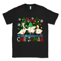 Black merry christmas duck Classic Tee - Zillion Design Studio