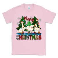 Bubblegum Pink merry christmas duck Classic Tee - Zillion Design Studio
