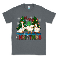 Charcoal Heather merry christmas duck Classic Tee - Zillion Design Studio