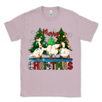 Lilac merry christmas duck Classic Tee - Zillion Design Studio