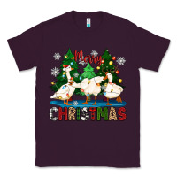 Plum merry christmas duck Classic Tee - Zillion Design Studio