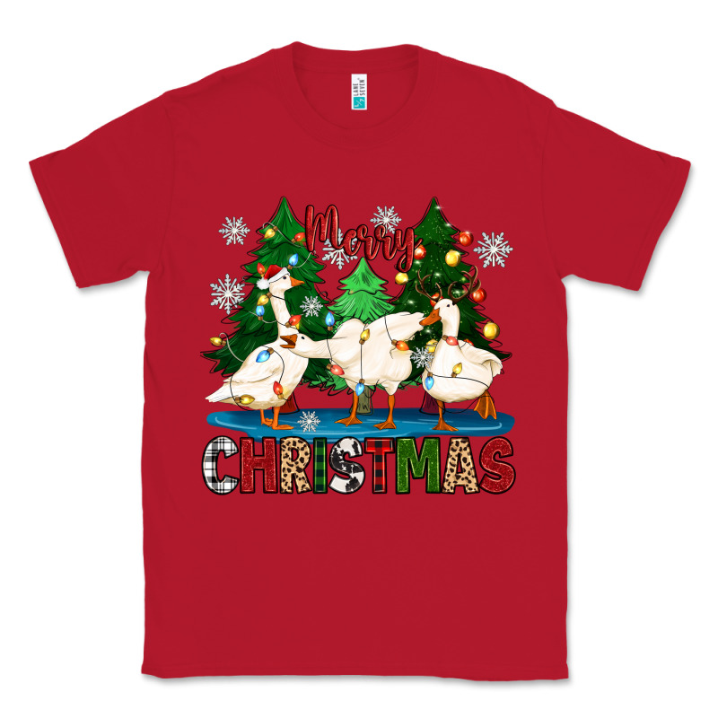 Merry Christmas Duck Classic Tee by Zillion Design Studio | Teevron
