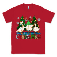 Red merry christmas duck Classic Tee - Zillion Design Studio