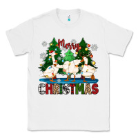 White merry christmas duck Classic Tee - Zillion Design Studio