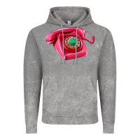 Cloud Rock pink telephone Vintage Hoodie - AdoDesignShop
