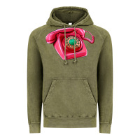 Vintage Olive pink telephone Vintage Hoodie - AdoDesignShop