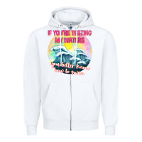 White if youre testing my waters tbw Zipper Hoodie - texasbilliewilder