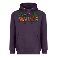 Plum hello summer Heavyweight Hoodie - CowhideDigitalArt