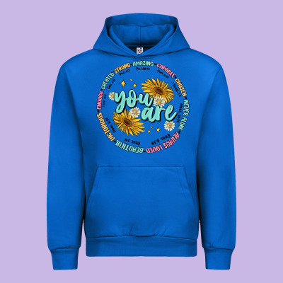 You Are Inspiration Urban Hoodie Designed By Maliassmallbusiness