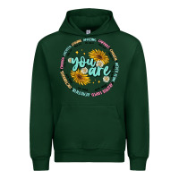 Forest Green you are inspiration Urban Hoodie - MaliasSmallBusiness