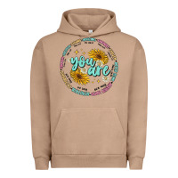 Pigment Burro you are inspiration Urban Hoodie - MaliasSmallBusiness