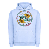 Pigment Grape Ice you are inspiration Urban Hoodie - MaliasSmallBusiness