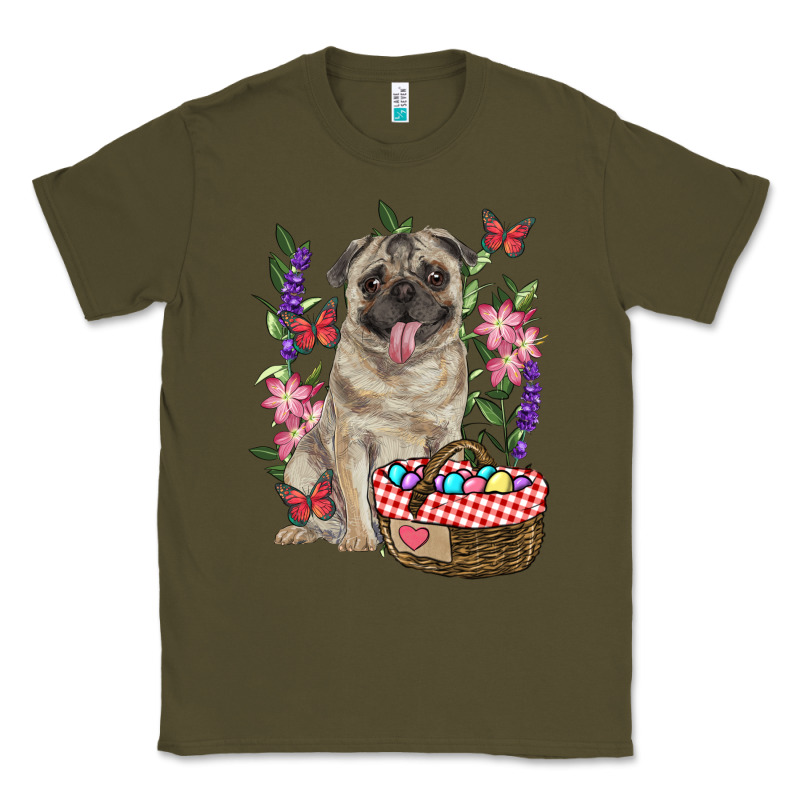 Easter Pug Classic Tee by RanaPortraitStore | Teevron