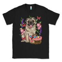 Black easter pug Classic Tee - RanaPortraitStore