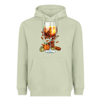 Matcha Thanksgiving Fall Heavyweight Hoodie - FaDigitalArtStudio