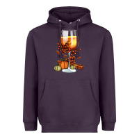 Plum Thanksgiving Fall Heavyweight Hoodie - FaDigitalArtStudio