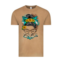 Vintage Camel nona life messy bun Vintage Tee - BarkalooDesign