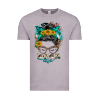Vintage Zinc nona life messy bun Vintage Tee - BarkalooDesign