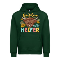 Forest Green dont be a salty heifer Urban Hoodie - MaliasSmallBusiness