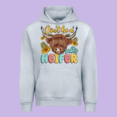 Dont Be A Salty Heifer Urban Hoodie Designed By Maliassmallbusiness