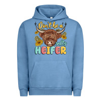 Pigment Pebble Blue dont be a salty heifer Urban Hoodie - MaliasSmallBusiness