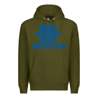 Army Green Beaumont Wrestling Premium Hoodie - Jasminsmagicworld