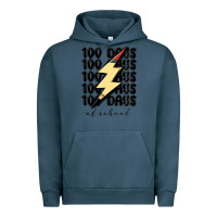 Pigment Midnight Navy 100 days of school Urban Hoodie - MaliasSmallBusiness