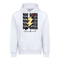 White 100 days of school Urban Hoodie - MaliasSmallBusiness