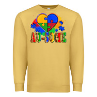Antique Gold autism au some tribe Premium Sweatshirt - AdoDesignShop