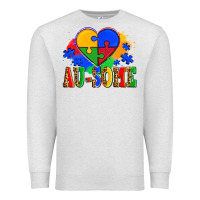 Oatmeal Heather autism au some tribe Premium Sweatshirt - AdoDesignShop