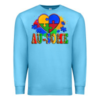Ocean Blue autism au some tribe Premium Sweatshirt - AdoDesignShop
