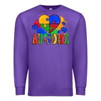 Purple autism au some tribe Premium Sweatshirt - AdoDesignShop