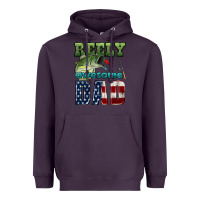 Plum reely awesome dad Heavyweight Hoodie - HRA Design Shop