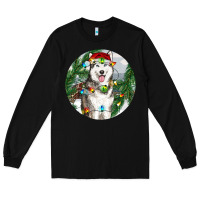 Black husky and farm ornament Long Sleeve Tee - RanaPortraitStore