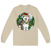 Mushroom husky and farm ornament Long Sleeve Tee - RanaPortraitStore