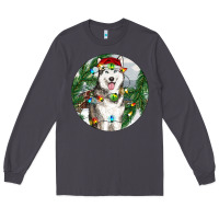 Smoke husky and farm ornament Long Sleeve Tee - RanaPortraitStore