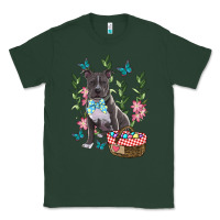 Sports Green easter pitbull Classic Tee - RanaPortraitStore