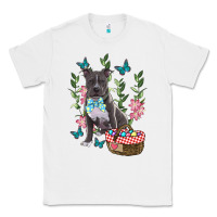 White easter pitbull Classic Tee - RanaPortraitStore
