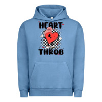 Pigment Pebble Blue heart throb Urban Hoodie - MaliasSmallBusiness