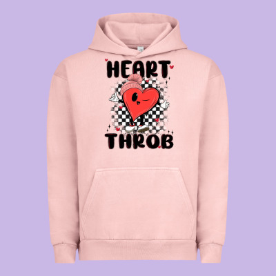 Heart Throb Urban Hoodie Designed By Maliassmallbusiness