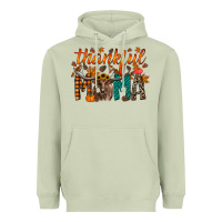 Matcha thankful mama longhorn Heavyweight Hoodie - RacoonDesign