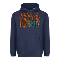 Navy thankful mama longhorn Heavyweight Hoodie - RacoonDesign
