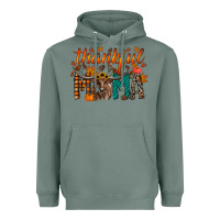 Sage thankful mama longhorn Heavyweight Hoodie - RacoonDesign