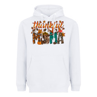 White thankful mama longhorn Heavyweight Hoodie - RacoonDesign